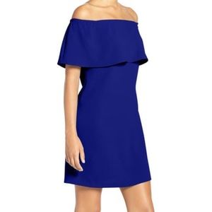 Charles Henry Off the shoulder dress